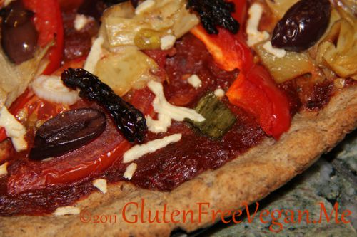 Multi Grain Gluten-Free Vegan Pizza
