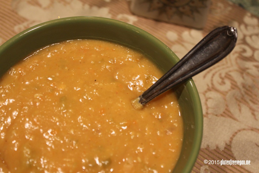 Yellow Split Pea Soup GlutenFree Vegan Me